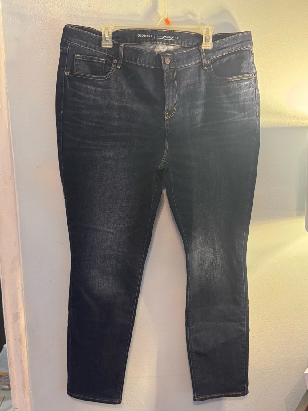 Old Navy Curvy Profile Jeans Size 18 Regular Dark Wash Stretch